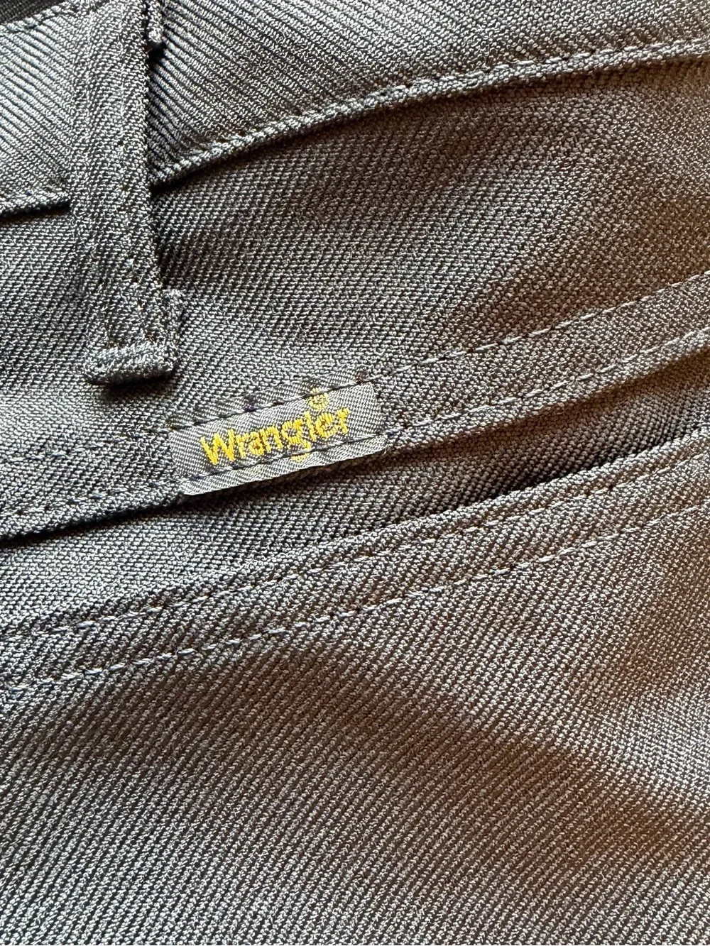 Wrangler Rancher Black Western Dress Pants 38x30
